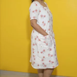 White One Piece Dress For Women