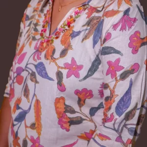 Women Cotton Printed Top