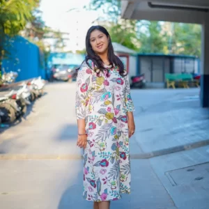 Women Cotton Printed One Piece